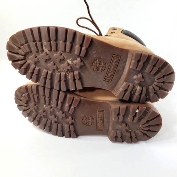 Timberland 6" Premium Leather Waterproof Boots Men's 6M Women's 7.5 US - Picture 7 of 12